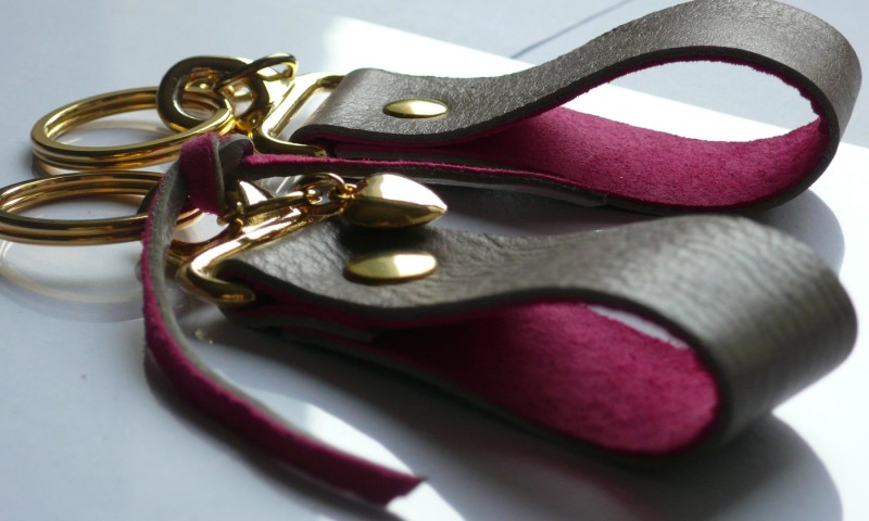 Leather key rings 1